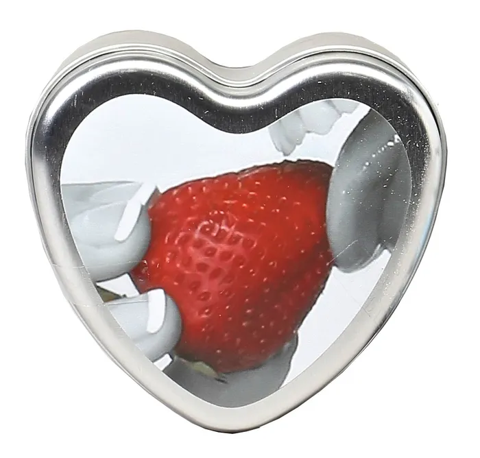 Earthly Body Anal Edible Heart Candle 4 Oz
