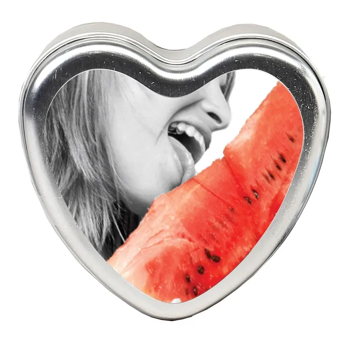Earthly Body Anal | Edible Heart Candle - - 4 Oz.