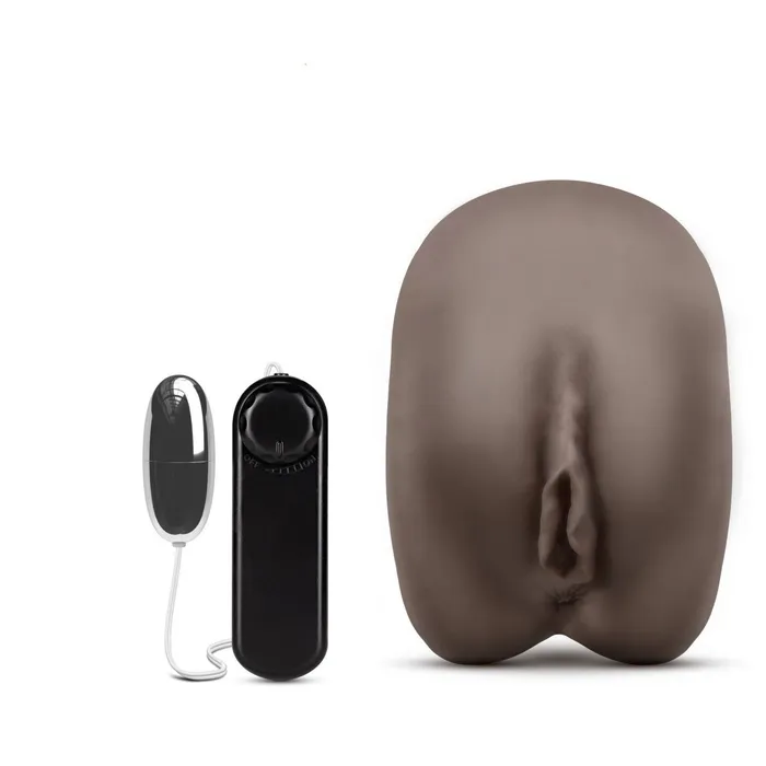Eden Ultra Soft Brown Realistic Snug Pocket Pussy Vibrating Masturbator Eden Male Sex Toys Eden Ultra Soft Brown Realistic Snug Pocket Pussy Vibrating Masturbator Eden Male Sex Toys
