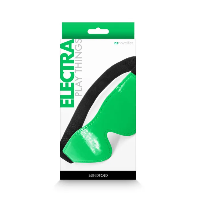 Electra Play Things Blindfold Green Nsnovelties Couples