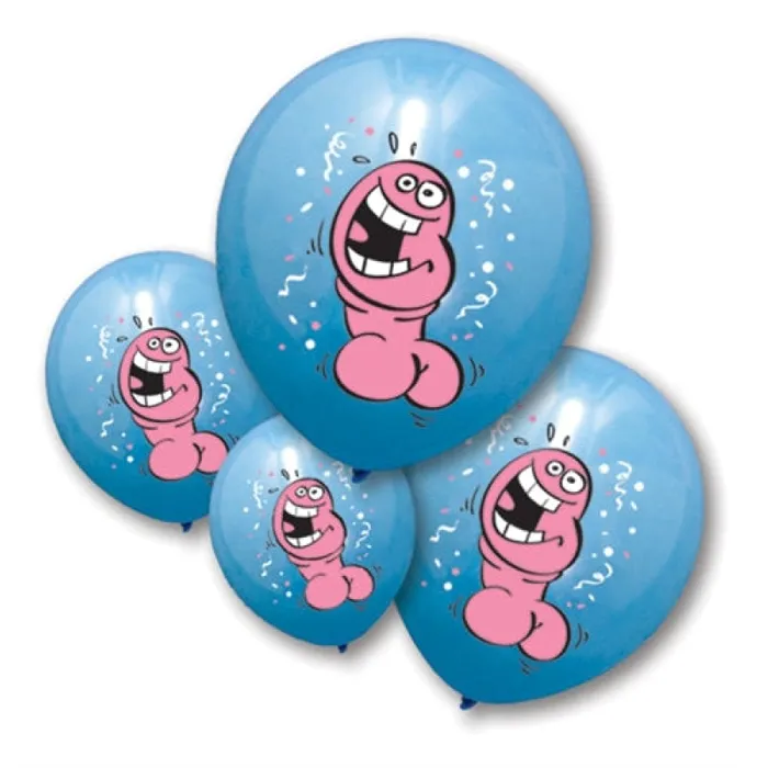Enhancers Ozze Creations Pecker Balloons 6 Pack