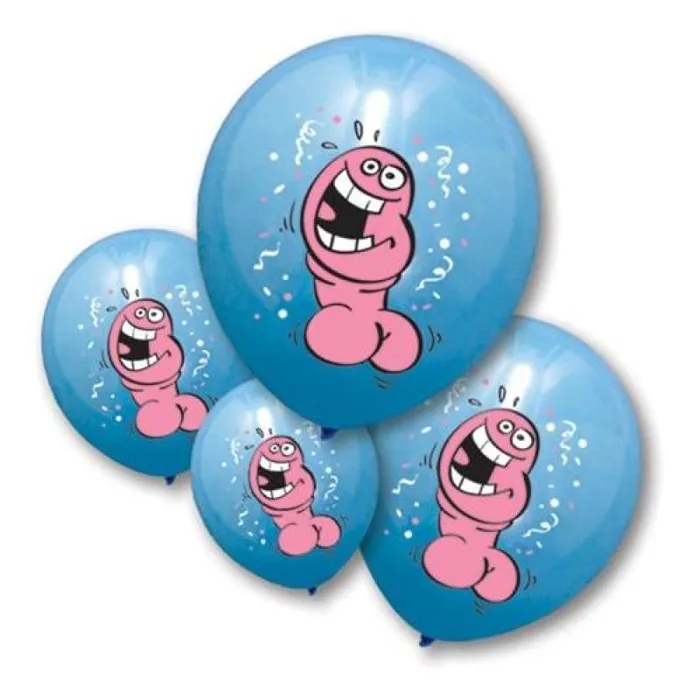 Enhancers | Ozze Creations Pecker Balloons - 6 Pack Enhancers | Ozze Creations Pecker Balloons - 6 Pack