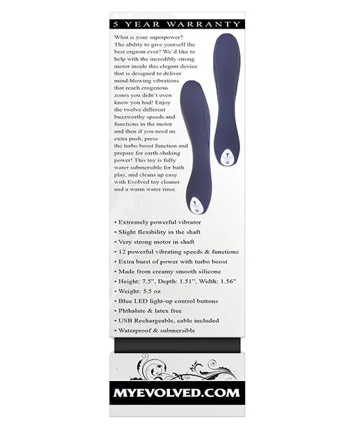 Evolved Novelties Vibrators | Coming Strong Blue Vibrator - Evolved Novelties