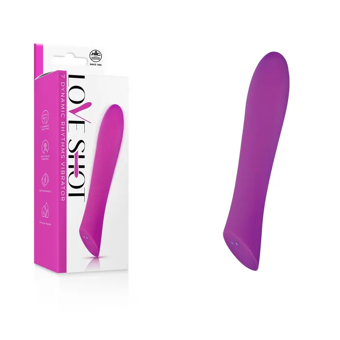 Excellent Power Love Shot Purple 178 cm USB Rechargeable Vibrator Vibrators Excellent Power Love Shot Purple 178 cm USB Rechargeable Vibrator Vibrators