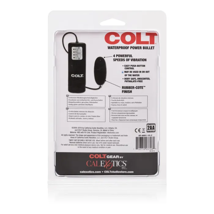 Female Sex Toys | CalExotics Colt Waterproof Power Bullet Female Sex Toys | CalExotics Colt Waterproof Power Bullet
