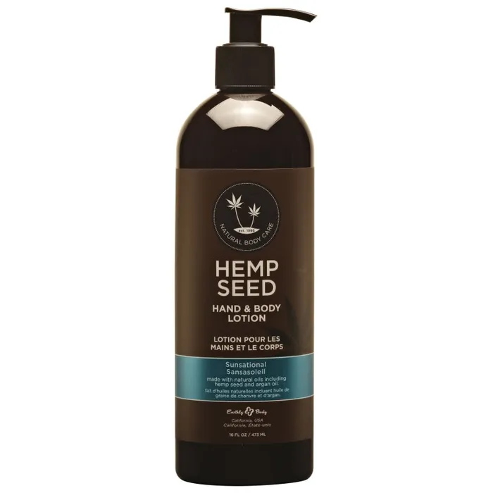 Female Sex Toys Earthly Body Hemp Seed Sunsational Hand and Body Lotion 16oz 473ml Female Sex Toys Earthly Body Hemp Seed Sunsational Hand and Body Lotion 16oz 473ml