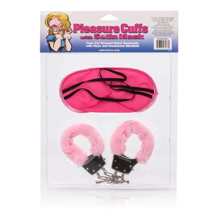 Female Sex Toys | Pleasure Cuffs With Satin Mask - CalExotics Female Sex Toys | Pleasure Cuffs With Satin Mask - CalExotics