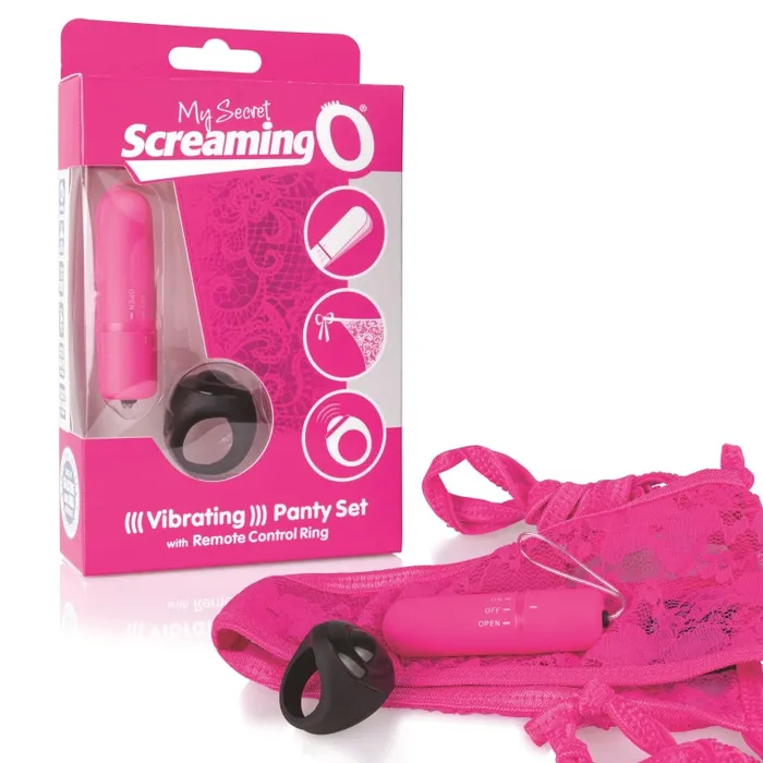 Female Sex Toys | Screaming O My Secret Screaming O Vibrating Panty Set - Pink - Each Female Sex Toys | Screaming O My Secret Screaming O Vibrating Panty Set - Pink - Each