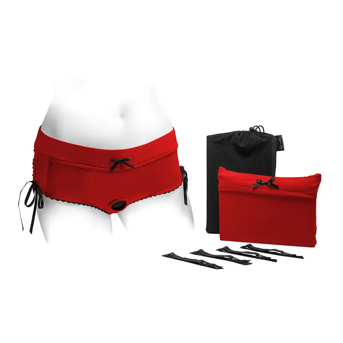 Female Sex Toys | SpareParts HardWear Sasha Harness - Strap-On Vibrator - SpareParts HardWear