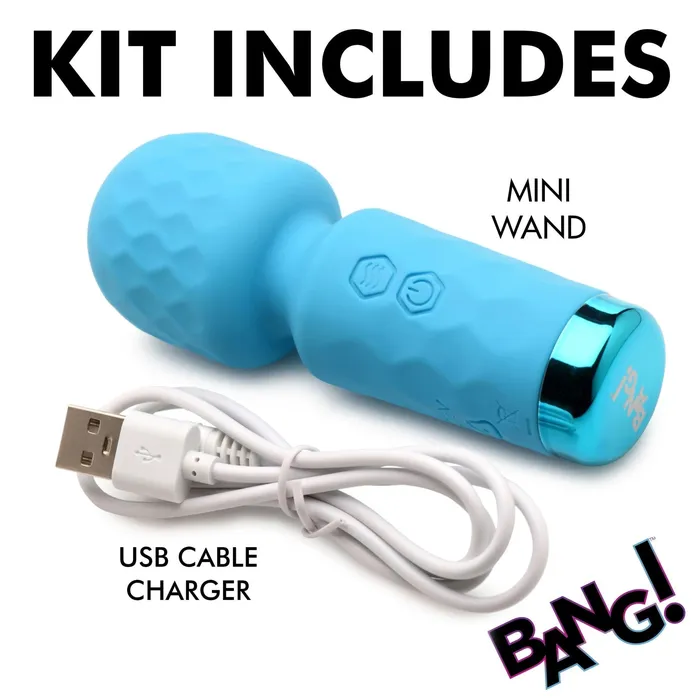 Female Sex Toys | XR Brands Bang! 10x Mini Silicone Wand