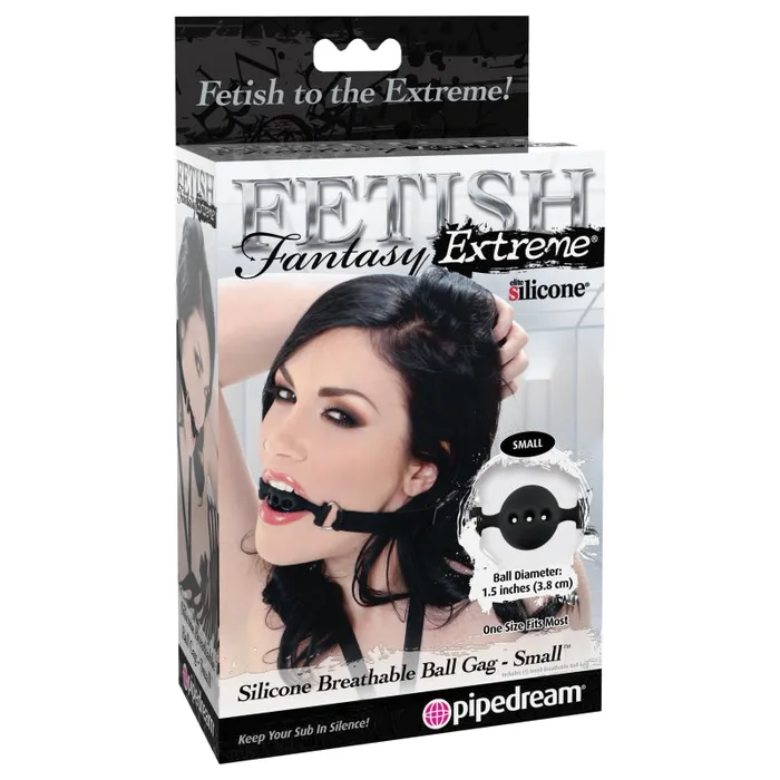 Fetish Fantasy Extreme Silicone Breathable Ball Gag - Small | Pipedream Male Sex Toys Fetish Fantasy Extreme Silicone Breathable Ball Gag - Small | Pipedream Male Sex Toys