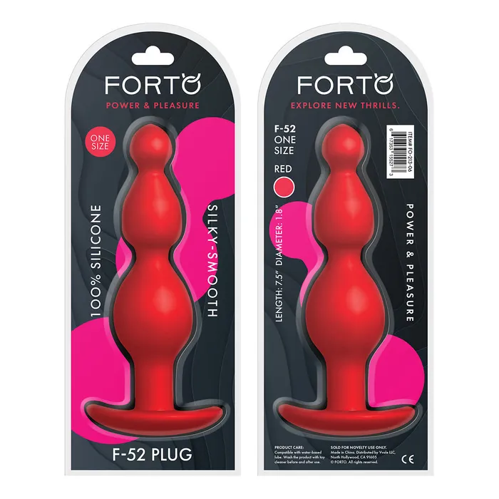 FORTO FORTO F-52 Cone Beads Red | Anal