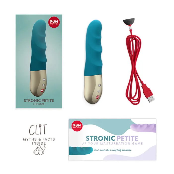 Fun Factory Vibrators | Fun Factory Stronic Petite - Deep Sea Blue Fun Factory Vibrators | Fun Factory Stronic Petite - Deep Sea Blue