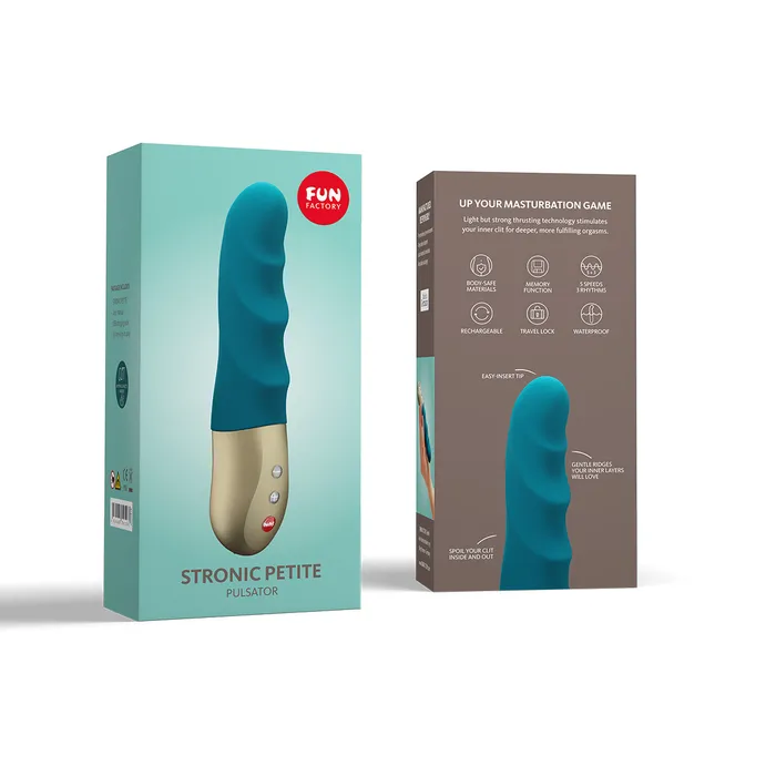 Fun Factory Vibrators | Fun Factory Stronic Petite - Deep Sea Blue Fun Factory Vibrators | Fun Factory Stronic Petite - Deep Sea Blue