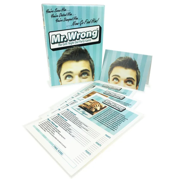 Games Little Genie Mr Wrong the Girls Night Out Party Game