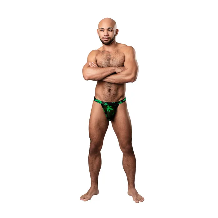 Hazy Dayz Micro Thong - Small/medium - Pot Leaf | Male Power Male Sex Toys Hazy Dayz Micro Thong - Small/medium - Pot Leaf | Male Power Male Sex Toys
