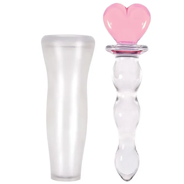 Holiday Anal Crystal Heart Of Glass