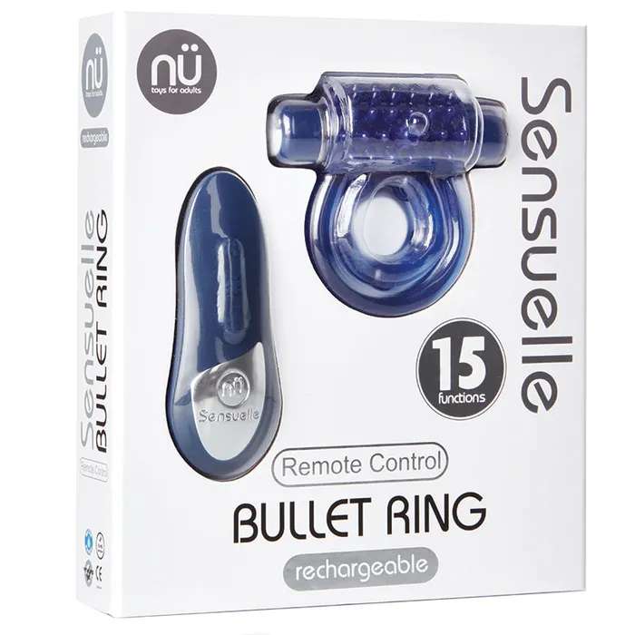 Holiday Sensuelle Bullet RingBlue Vibrators