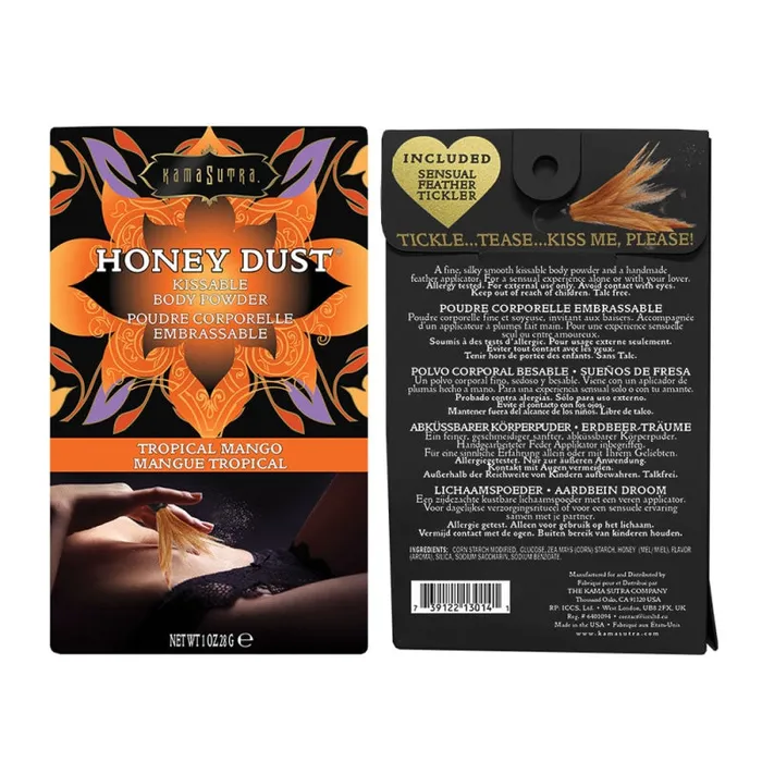 Honey Dust Tropical Mango 1 Oz Kama Sutra Vibrators