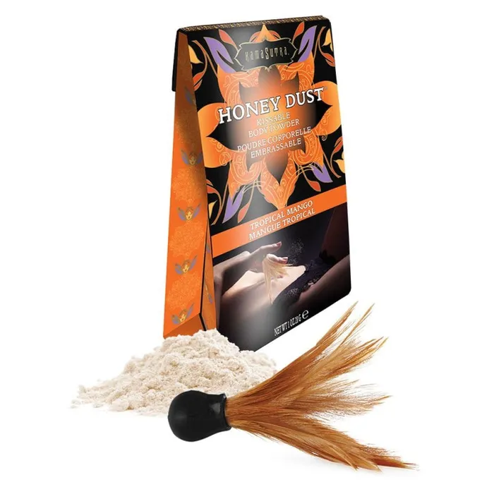 Honey Dust Tropical Mango 1 Oz | Kama Sutra Vibrators Honey Dust Tropical Mango 1 Oz | Kama Sutra Vibrators