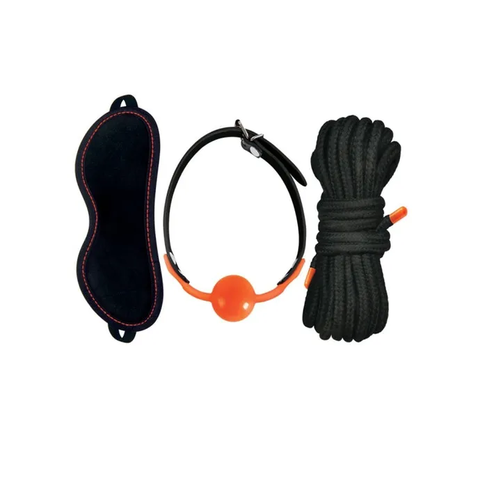 Icon Brands Vibrators The 9s Orange Is the New Black See No Evil Speak No Evil Kit 2