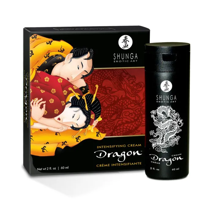 Intensifying Cream Dragon 2 Fl Oz 60 ml Shunga Vibrators