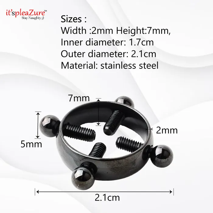 Itspleazure Ring Clip Nipple Peircing Breast Clamps | ItspleaZure Couples Itspleazure Ring Clip Nipple Peircing Breast Clamps | ItspleaZure Couples