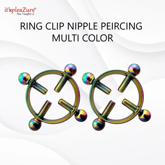 Itspleazure Ring Clip Nipple Peircing Breast Clamps | ItspleaZure Couples Itspleazure Ring Clip Nipple Peircing Breast Clamps | ItspleaZure Couples