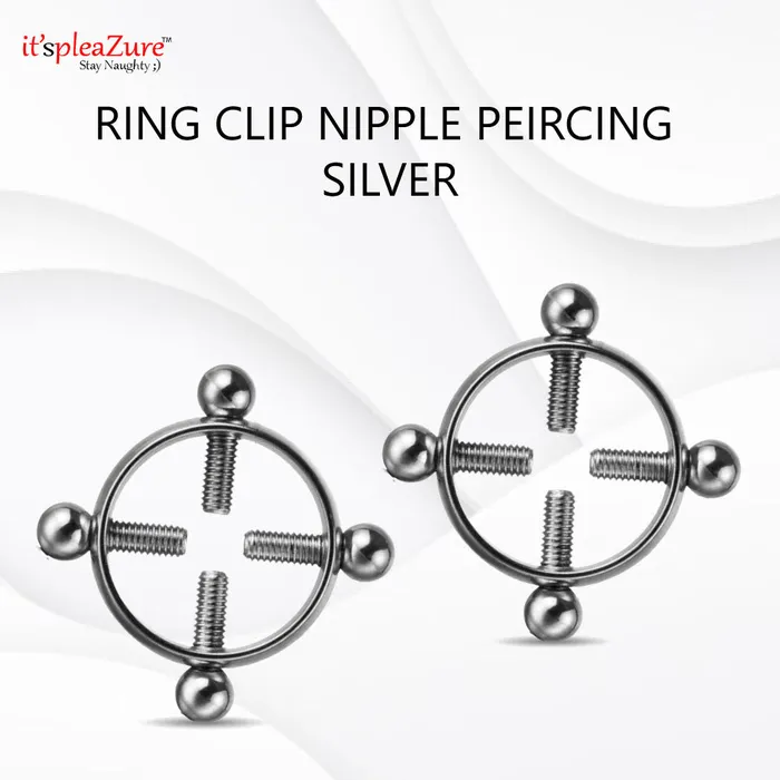 Itspleazure Ring Clip Nipple Peircing Breast Clamps | ItspleaZure Couples Itspleazure Ring Clip Nipple Peircing Breast Clamps | ItspleaZure Couples