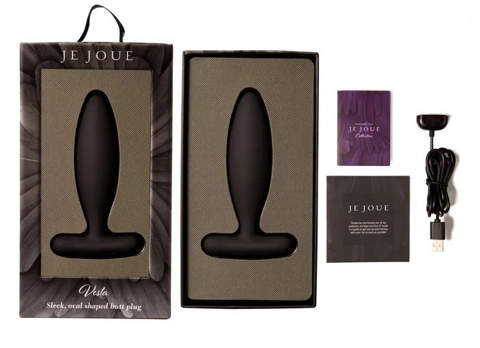 Je Joue Vesta Vibrating Butt Plug - Rumbly Vibes - Ideal for Beginners | Anal
