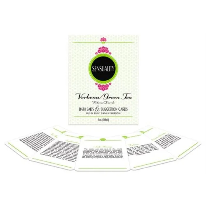 Kheper Games Sensuality Bath Set Verbena and Green Tea Anal