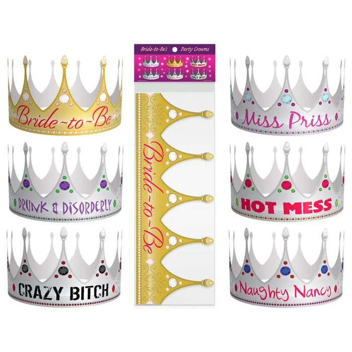Kheper Games Vibrators BridetoBe Party Crowns