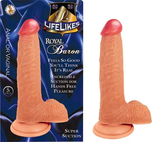 Lifelike Flesh Royal Baron 5 Inch Nasstoys Dildos