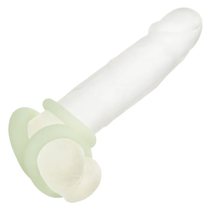 Little Genie Alpha Glow-in-the-Dark Liquid Silicone 3 Ring Set - White | Female Sex Toys Little Genie Alpha Glow-in-the-Dark Liquid Silicone 3 Ring Set - White | Female Sex Toys