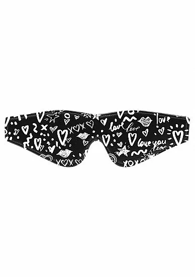 Love Street Art Fashion Printed Eye Mask | Shots America Vibrators