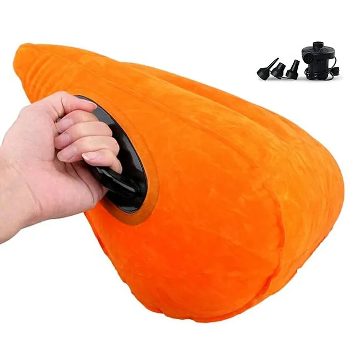 Lovetoyshub Female Sex Toys | Portable Inflatable Sex Wedge Pillow