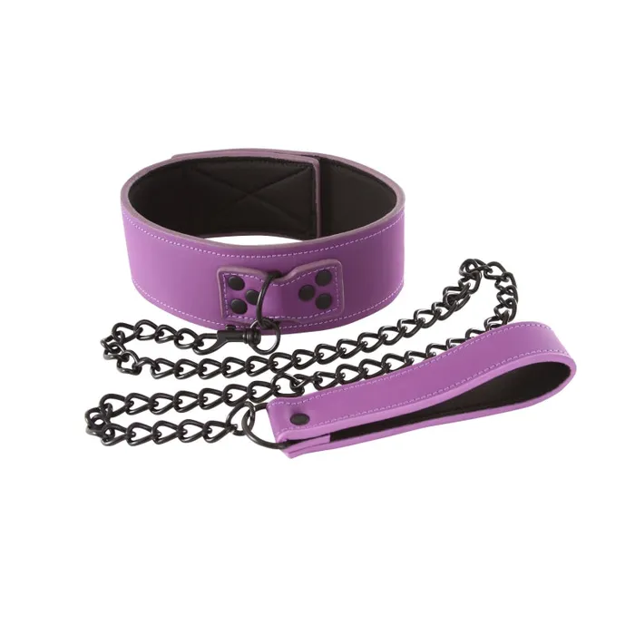 Lust Bondage Collar Purple nsnovelties Vibrators