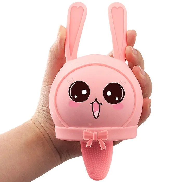 Lusty Age Rabbit Breast Tongue Licking Sucking Heating  Vibrator | Vibrators