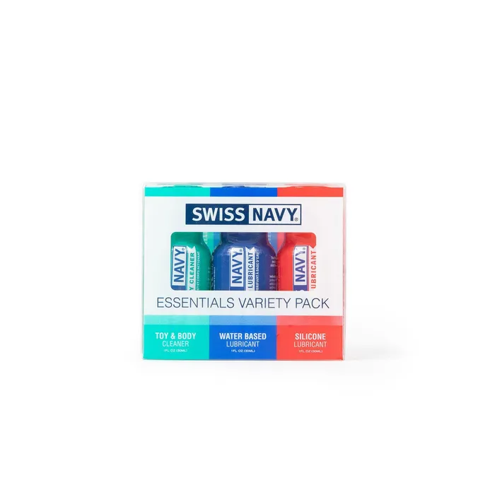 MD Science Lab Enhancers Swiss Navy Essentials Variety Pack 31oz