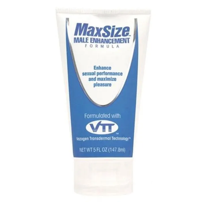 M.D. Science Lab Max Size Cream - 5 Oz Tube/ 148ml | Male Sex Toys M.D. Science Lab Max Size Cream - 5 Oz Tube/ 148ml | Male Sex Toys