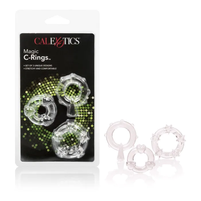 Magic C-Rings - Clear | CalExotics Anal Magic C-Rings - Clear | CalExotics Anal