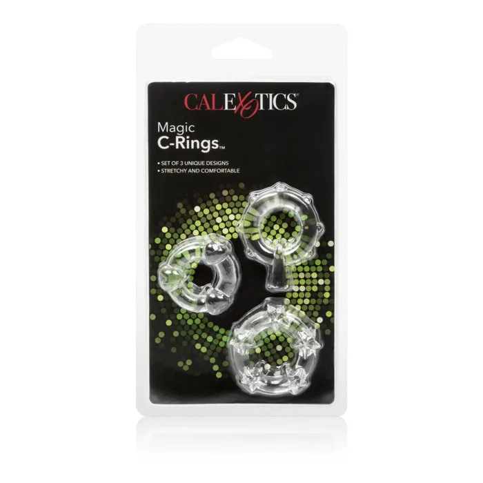 Magic C-Rings - Clear | CalExotics Anal Magic C-Rings - Clear | CalExotics Anal