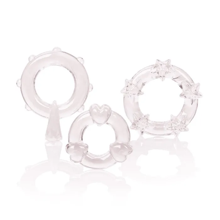 Magic C-Rings - Clear | CalExotics Anal Magic C-Rings - Clear | CalExotics Anal