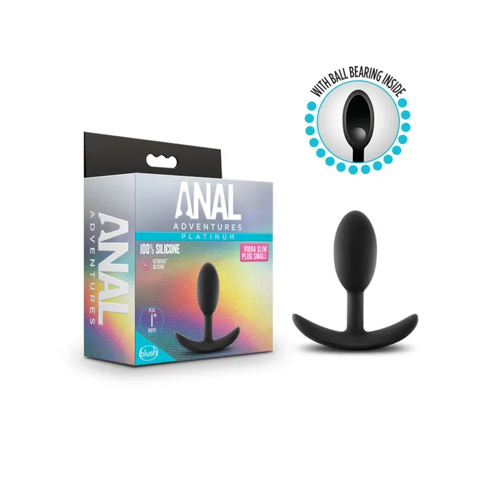 Male Sex Toys Blush Novelties Anal Adventures Platinum Vibra Slim Plugbl11845 Male Sex Toys Blush Novelties Anal Adventures Platinum Vibra Slim Plugbl11845