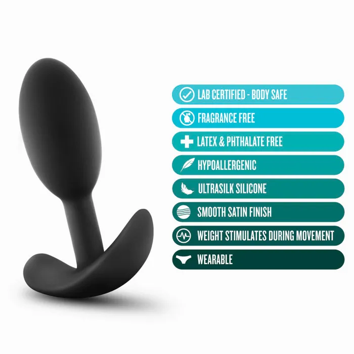 Male Sex Toys | Blush Novelties Anal Adventures Platinum Vibra Slim Plug-(bl-11845) Male Sex Toys | Blush Novelties Anal Adventures Platinum Vibra Slim Plug-(bl-11845)