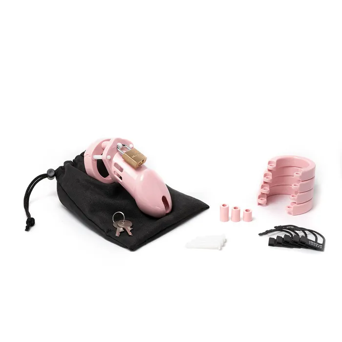 Male Sex Toys | CB-X CB-6000 Chastity Cock Cage Kit - Pink-(6000pnk) Male Sex Toys | CB-X CB-6000 Chastity Cock Cage Kit - Pink-(6000pnk)