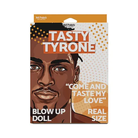 Male Sex Toys Hott Products Unlimited Tasty Tyrone Blow Up Doll Brown