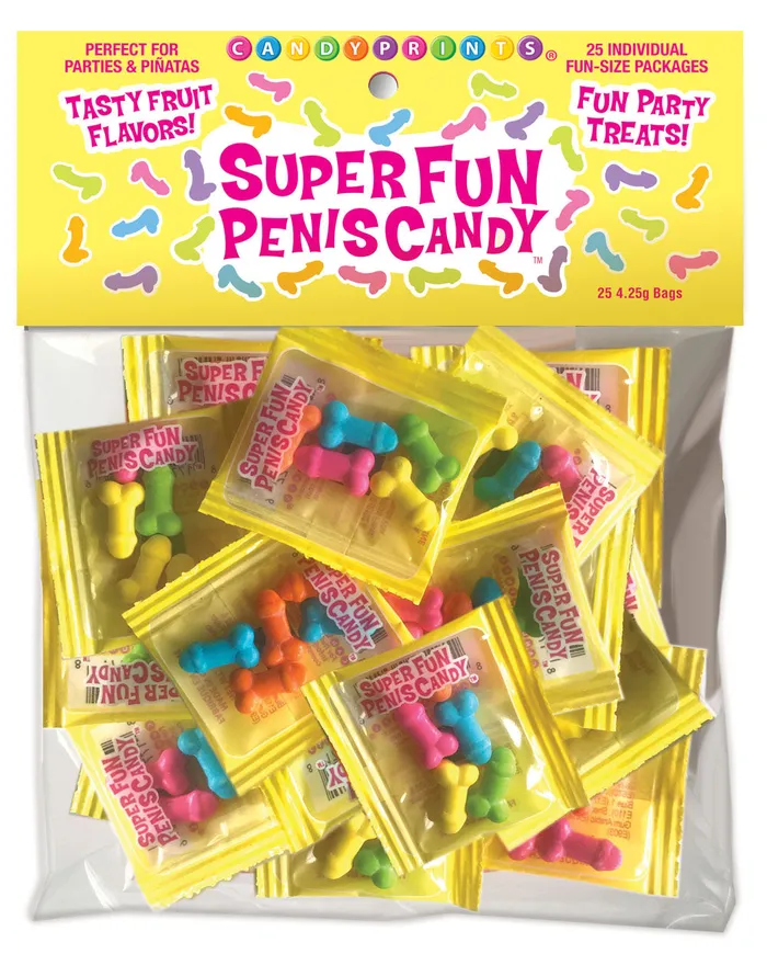 Male Sex Toys Little Genie Super Fun Penis Candy 25 Individual FunSize Packages Male Sex Toys Little Genie Super Fun Penis Candy 25 Individual FunSize Packages