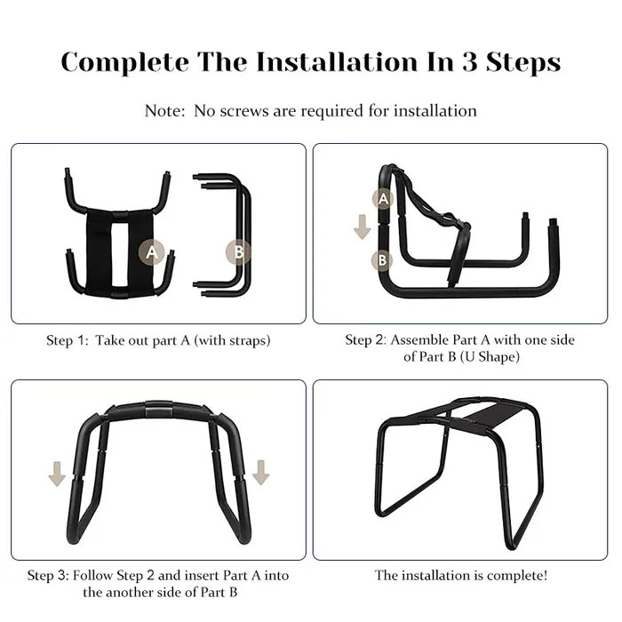 Male Sex Toys | Lovetoyshub Adjustable Bouncing Sex Chair for Enhanced Position Support