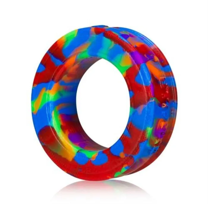 Male Sex Toys PigRing Comfort Cockring Rainbow Oxballs